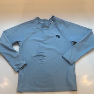 MINNOW
UNISEX BERMUDA BLUE RASHGUARD size 3/4